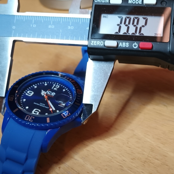 X ICE watch Forever Blue 3 hand Japanese movement with date, blue silicone b - Picture 9 of 11